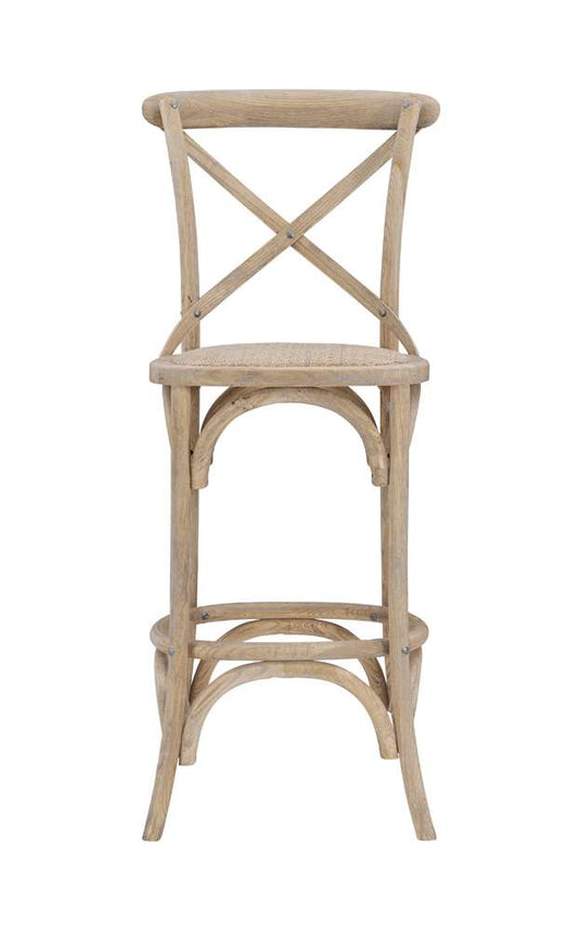 Linon Home Decor - Roxy 30 In Gray Wash Bar Stool - BS030GRY01ASU veiw 2