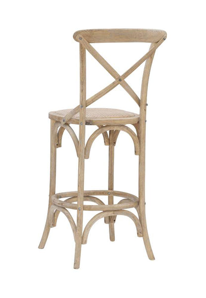 Linon Home Decor - Roxy 30 In Gray Wash Bar Stool - BS030GRY01ASU veiw 4