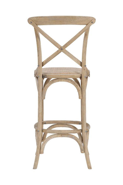 Linon Home Decor - Roxy 30 In Gray Wash Bar Stool - BS030GRY01ASU veiw 5