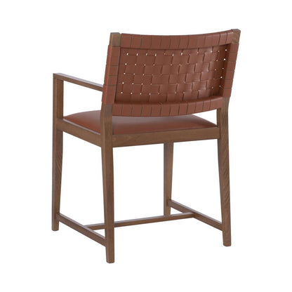 Linon Home Decor - Ruskin Arm Chair - CH277LBRN01ASU veiw 4