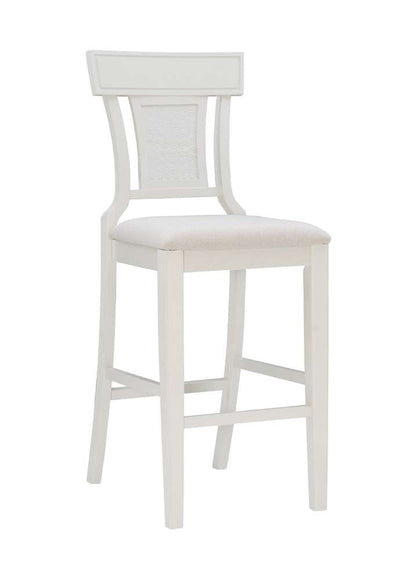 Linon Home Decor - Rylan Bar Stool Creamy White - BS253WHI01U view 1