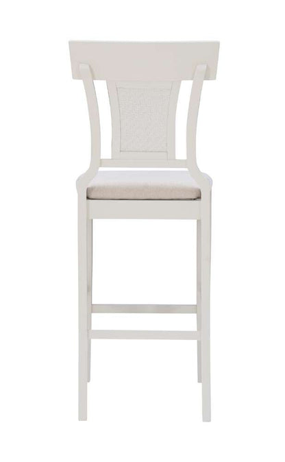 Linon Home Decor - Rylan Bar Stool Creamy White - BS253WHI01U veiw 5