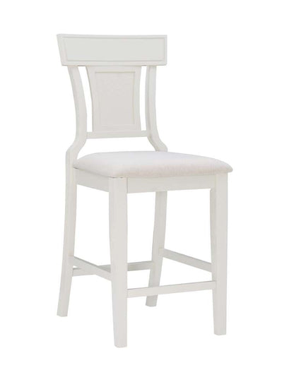 Linon Home Decor - Rylan Counter Stool Creamy White - CS253WHI01U veiw 1