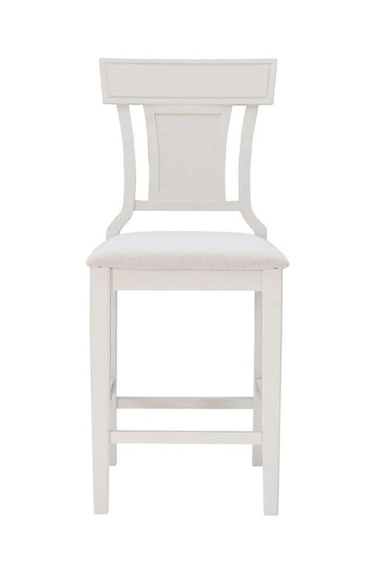 Linon Home Decor - Rylan Counter Stool Creamy White - CS253WHI01U veiw 2