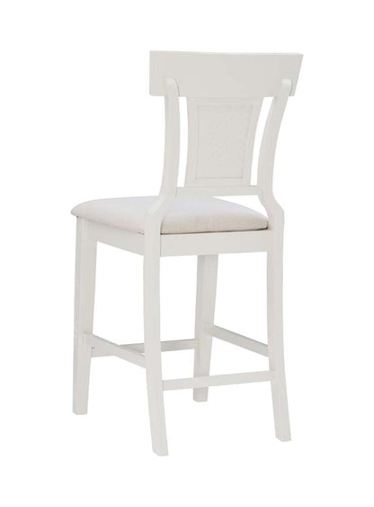 Linon Home Decor - Rylan Counter Stool Creamy White - CS253WHI01U veiw 4