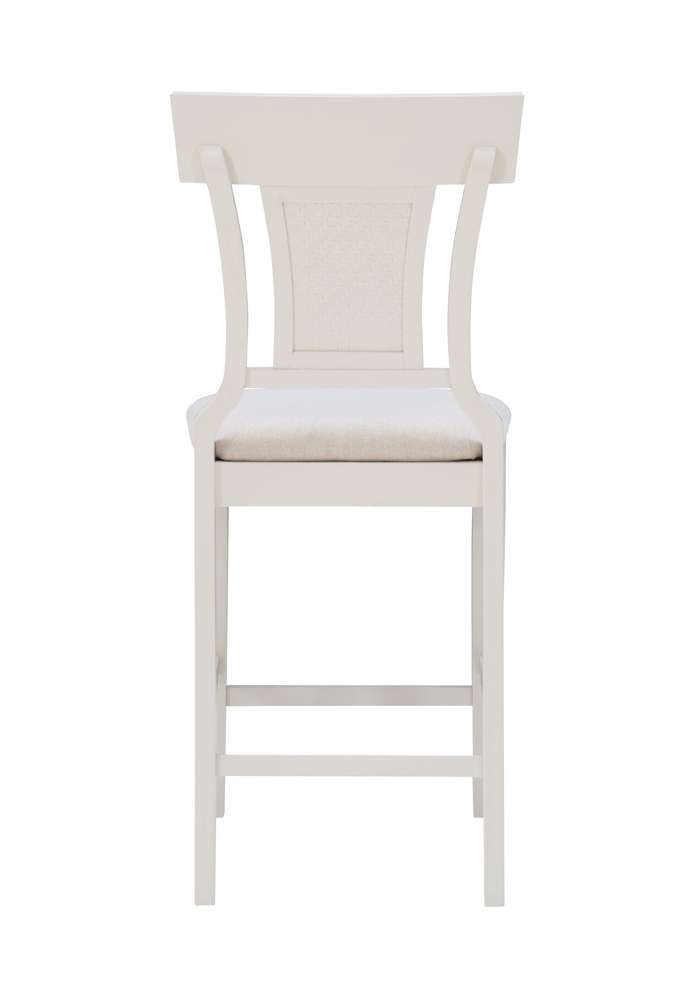 Linon Home Decor - Rylan Counter Stool Creamy White - CS253WHI01U veiw 5