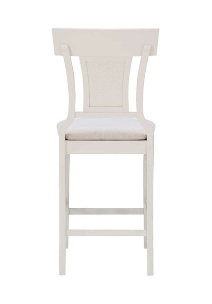 Linon Home Decor - Rylan Counter Stool Creamy White - CS253WHI01U veiw 5