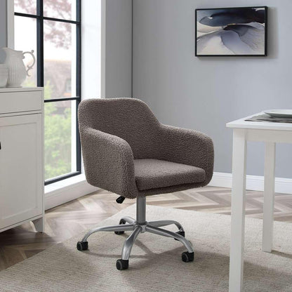 Linon Home Decor - Rylen Office Chair Grey - OC119GRY01U veiw 3