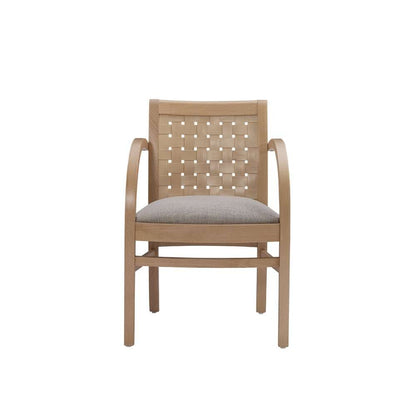 Linon Home Decor - Samantha Woven Natural Arm Chair W Uph Seat - CH280NAT01ASU veiw 2
