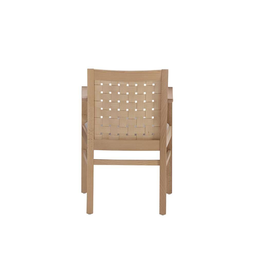 Linon Home Decor - Samantha Woven Natural Arm Chair W Uph Seat - CH280NAT01ASU veiw 5