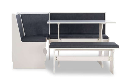 Linon Home Decor - Sasha Charcoal Nook - KNK148CHCABU veiw 1