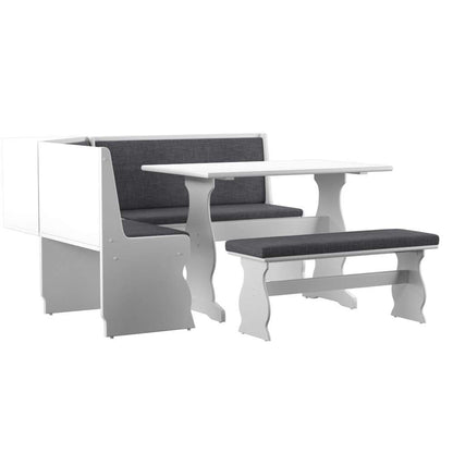 Linon Home Decor - Sasha Charcoal Nook - KNK148CHCABU veiw 5