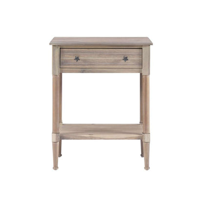 Linon Home Decor - Seaboard Accent Table Natural - AC132NAT01U veiw 2