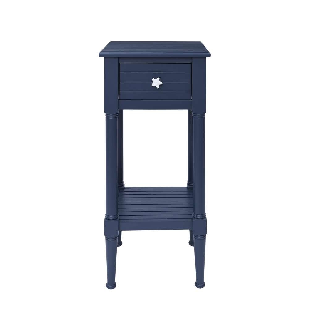 Linon Home Decor - Seaboard End Table Navy - AC133NAVY01U veiw 1
