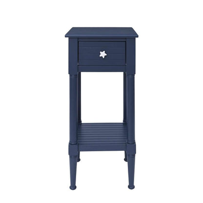 Linon Home Decor - Seaboard End Table Navy - AC133NAVY01U veiw 1
