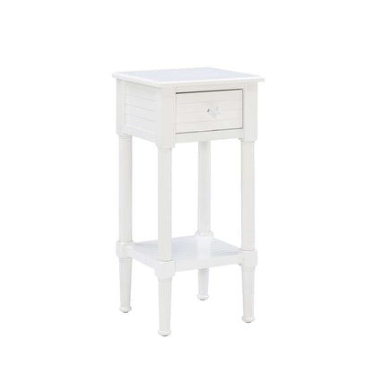 Linon Home Decor - Seaboard End Table White - AC133WHT01U veiw 1
