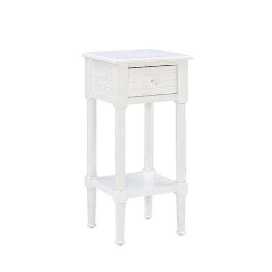 Linon Home Decor - Seaboard End Table White - AC133WHT01U veiw 1