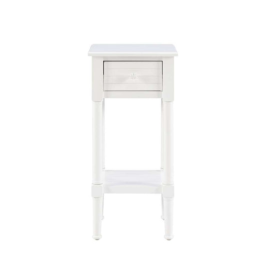 Linon Home Decor - Seaboard End Table White - AC133WHT01U veiw 2