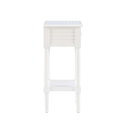Linon Home Decor - Seaboard End Table White - AC133WHT01U veiw 3