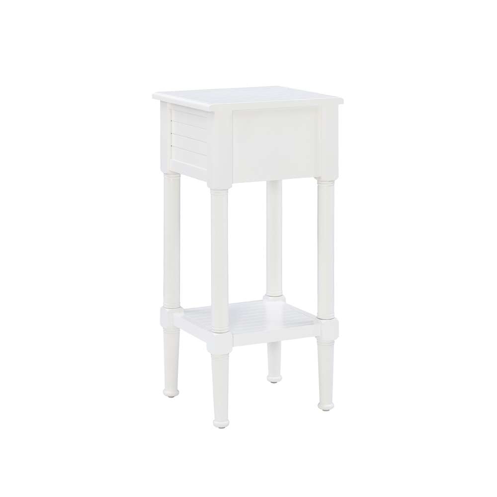 Linon Home Decor - Seaboard End Table White - AC133WHT01U veiw 4