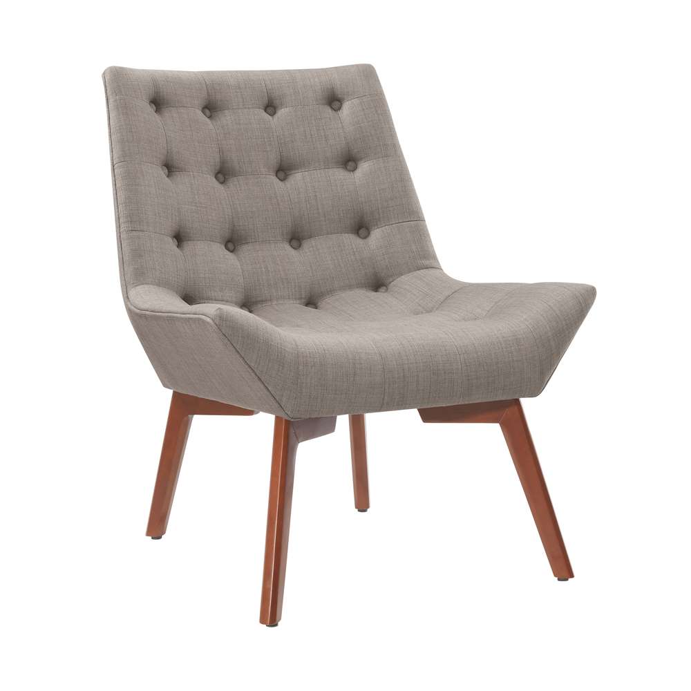 Linon Home Decor - Serena Accent Chair Tufted Grey - CH132GRY01U veiw 1