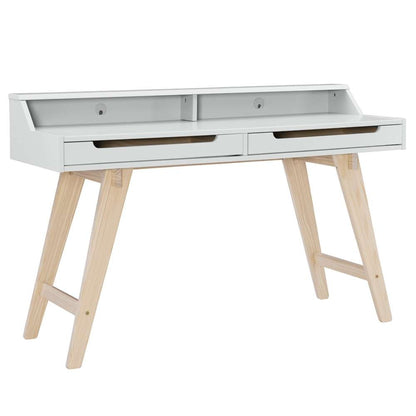 Linon Home Decor - Shivley Two Drawer Desk White - DK108WHT01U veiw 1