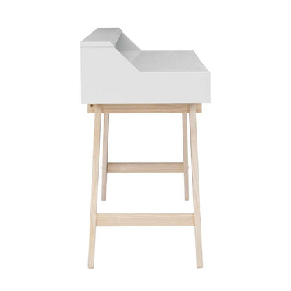 Linon Home Decor - Shivley Two Drawer Desk White - DK108WHT01U veiw 3