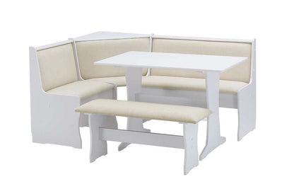Linon Home Decor - Sibert Storage Nook Beige Fabric Kit - KNK168BGEABU veiw 1