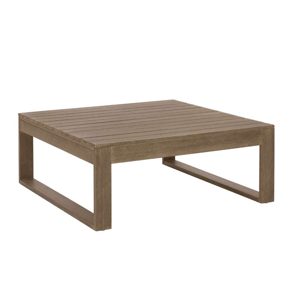 Linon Home Decor - Silas Outdoor Coffee Table, Natural - OD40NAT01U veiw 1