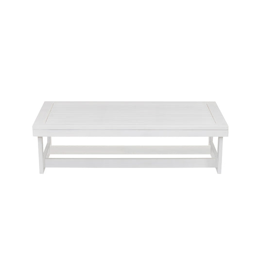 Linon Home Decor - Silbury Outdoor White Cocktail Table - ODNH12WWTBL01U view 1