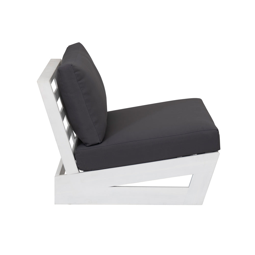 Linon Home Decor - Silbury Outdoor White White Chair - ODNH12WHTWHT01U view 3
