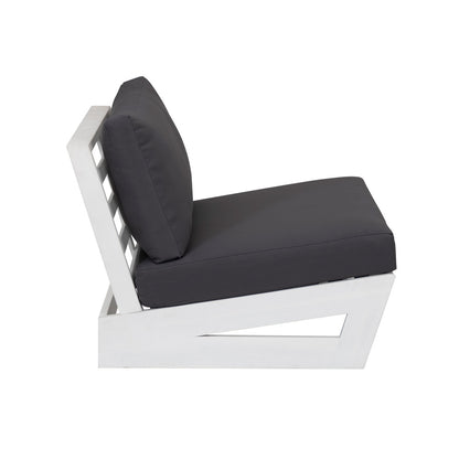 Linon Home Decor - Silbury Outdoor White White Chair - ODNH12WHTWHT01U view 3