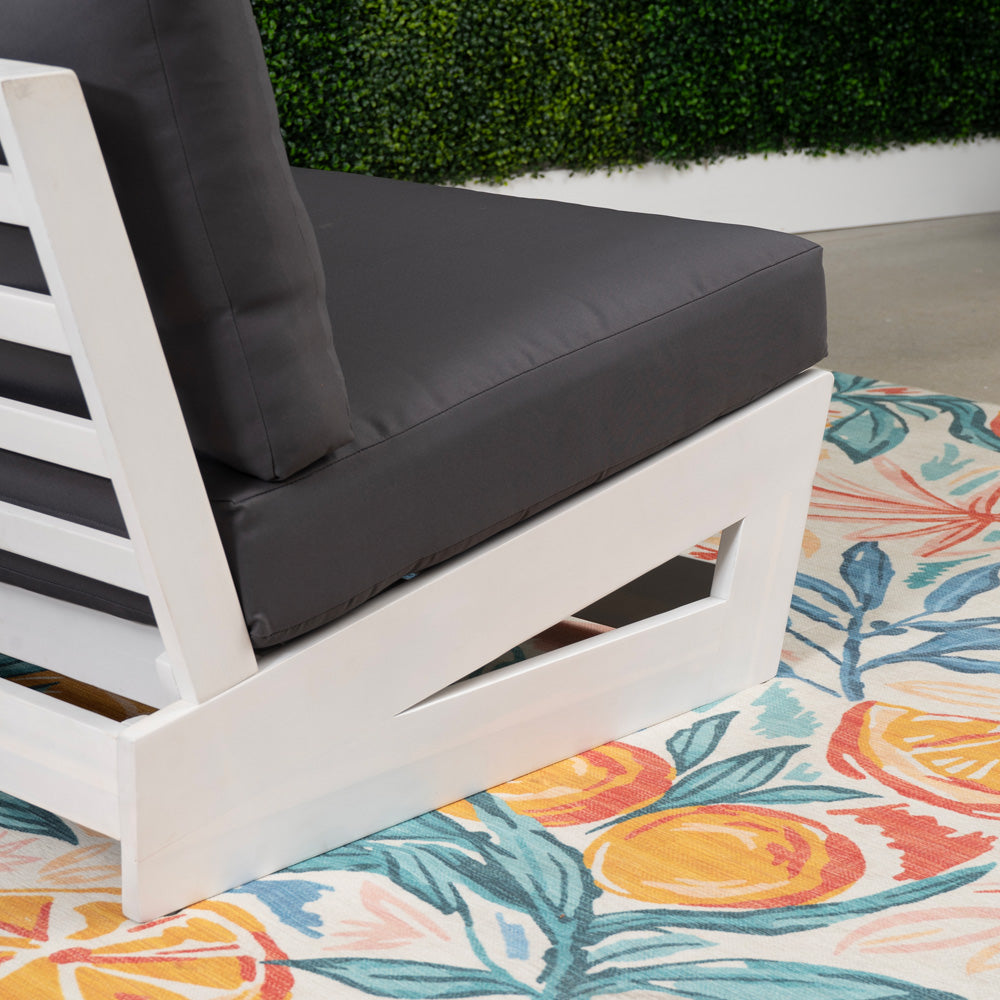 Linon Home Decor - Silbury Outdoor White White Chair - ODNH12WHTWHT01U view 7