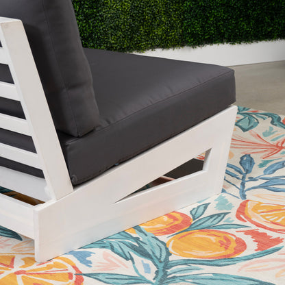 Linon Home Decor - Silbury Outdoor White White Chair - ODNH12WHTWHT01U view 7