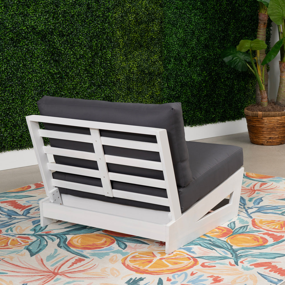 Linon Home Decor - Silbury Outdoor White White Chair - ODNH12WHTWHT01U view 8