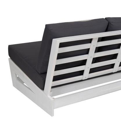 Linon Home Decor - Silbury Outdor White White Bench - ODNH12WWBNCH01U view 6
