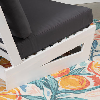 Linon Home Decor - Silbury Outdor White White Bench - ODNH12WWBNCH01U view 7