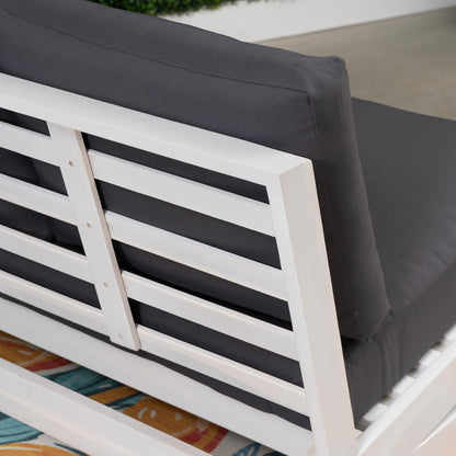 Linon Home Decor - Silbury Outdor White White Bench - ODNH12WWBNCH01U view 10