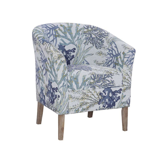 Linon Home Decor - Simon Club Chair Oceanside - CH272OCN01U veiw 1