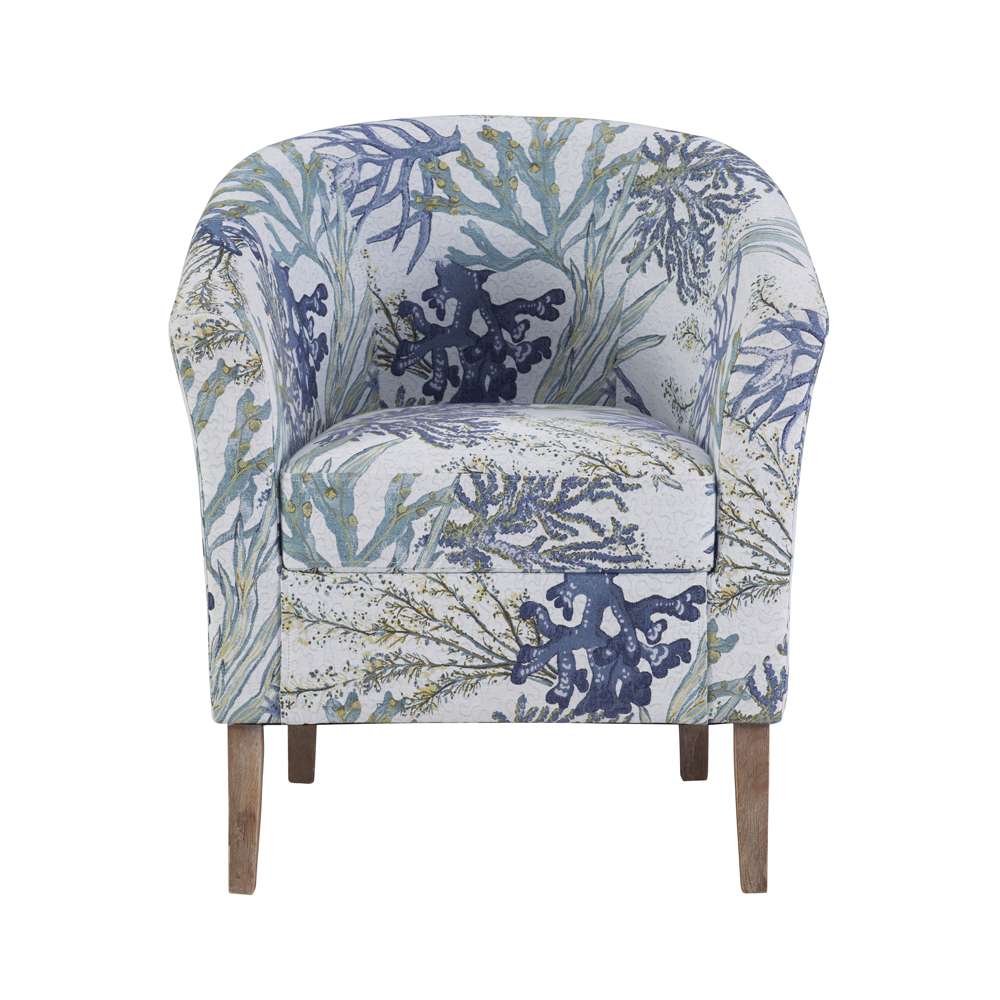 Linon Home Decor - Simon Club Chair Oceanside - CH272OCN01U veiw 2