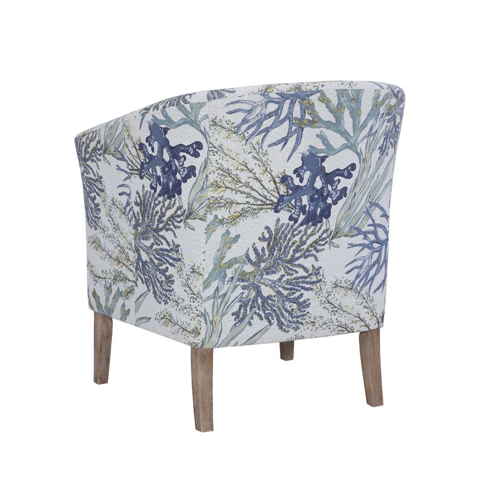 Linon Home Decor - Simon Club Chair Oceanside - CH272OCN01U veiw 4