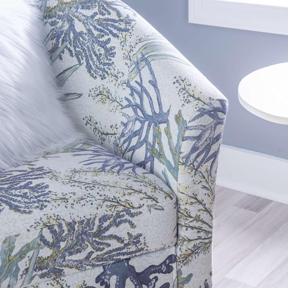 Linon Home Decor - Simon Club Chair Oceanside - CH272OCN01U veiw 6