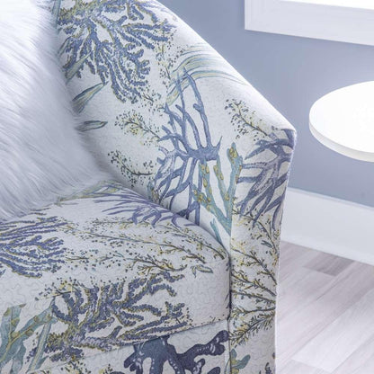 Linon Home Decor - Simon Club Chair Oceanside - CH272OCN01U veiw 6