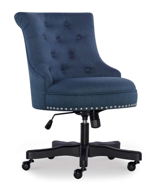 Linon Home Decor - Sinclair Office Chair, Azure Blue  - OC074BLU01 veiw 1