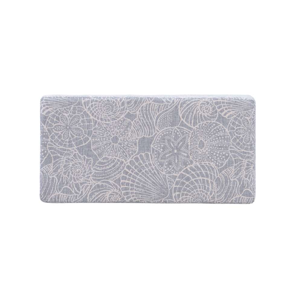 Linon Home Decor - Stephanie Upholstered Storage Ottoman, Stone - BH181STN01U veiw 6