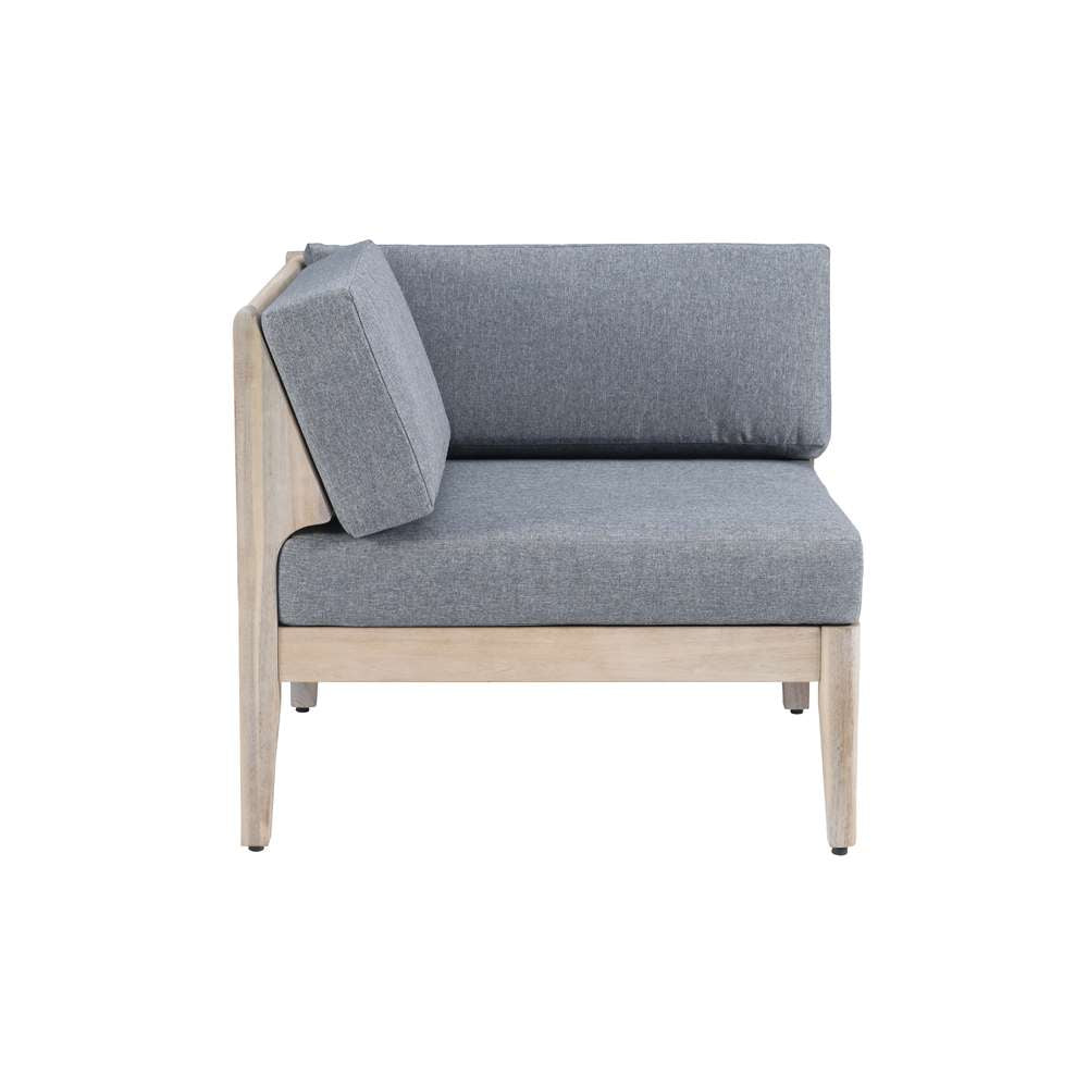 Linon Home Decor - Summerlyn Natural Corner Chair - OD291NAT01U veiw 2