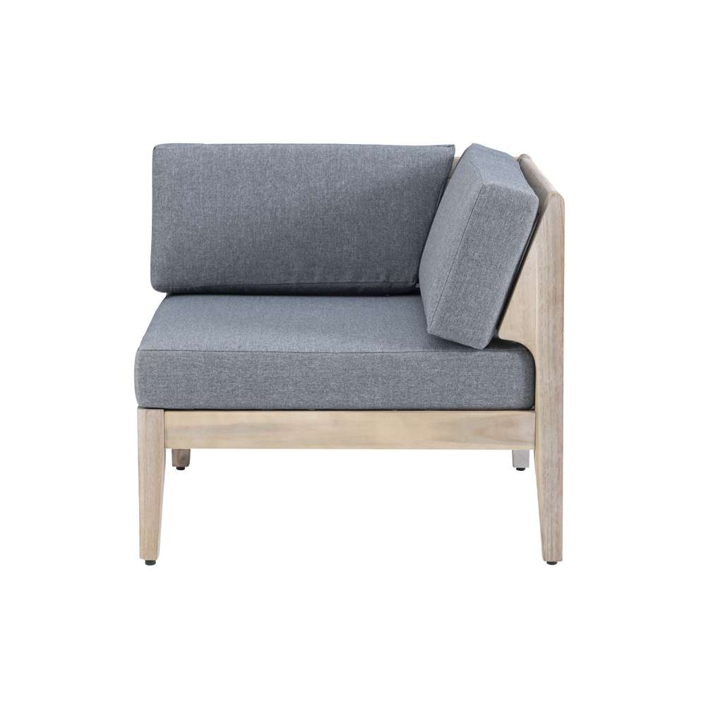 Linon Home Decor - Summerlyn Natural Corner Chair - OD291NAT01U veiw 3