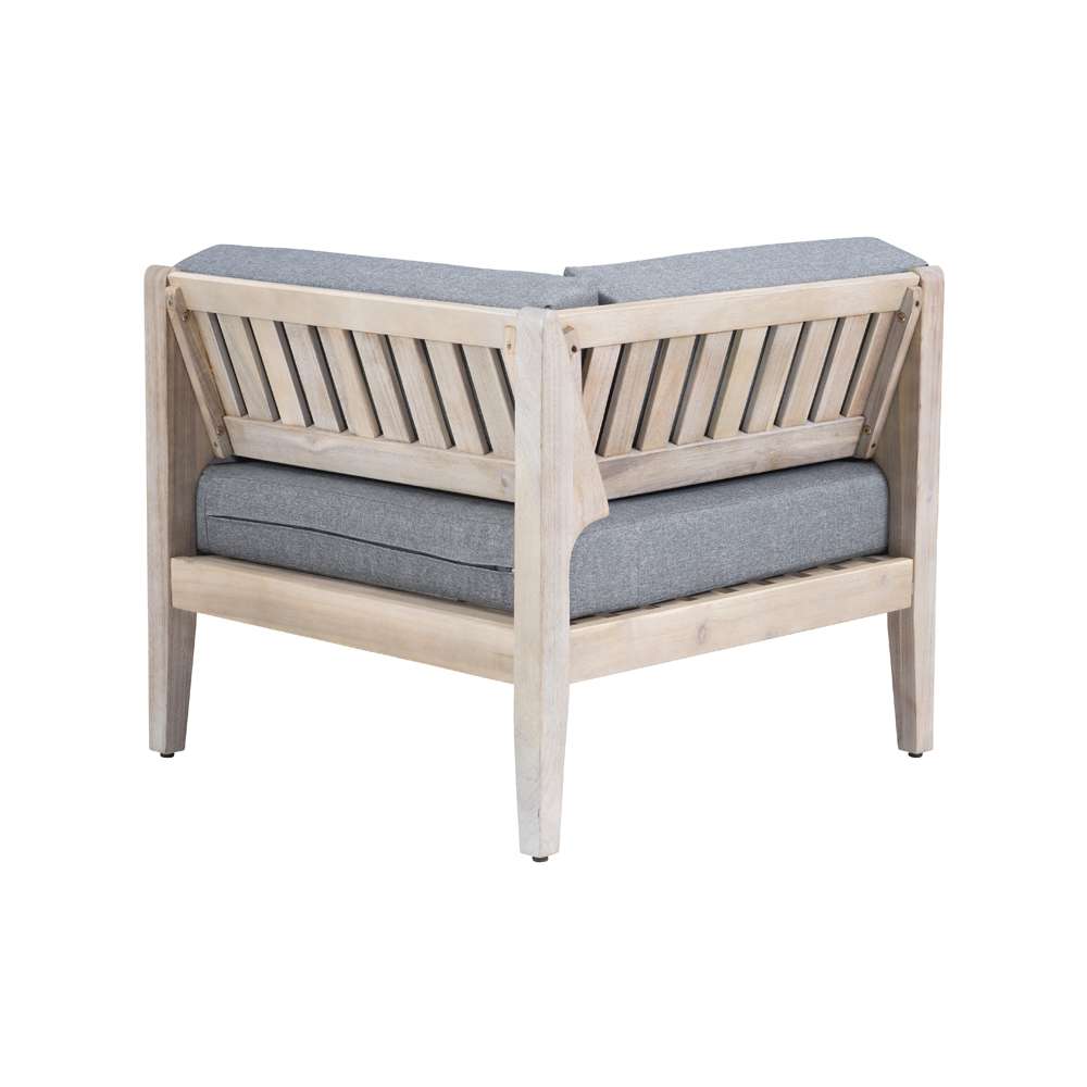 Linon Home Decor - Summerlyn Natural Corner Chair - OD291NAT01U veiw 4