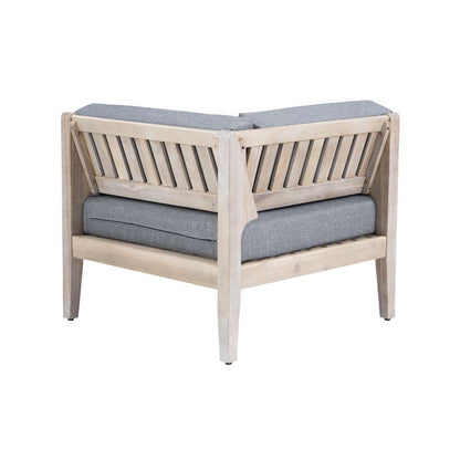 Linon Home Decor - Summerlyn Natural Corner Chair - OD291NAT01U veiw 4