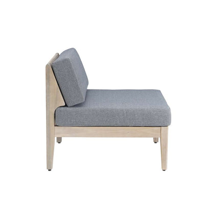Linon Home Decor - Summerlyn Natural Middle Chair - OD292NAT01U veiw 3